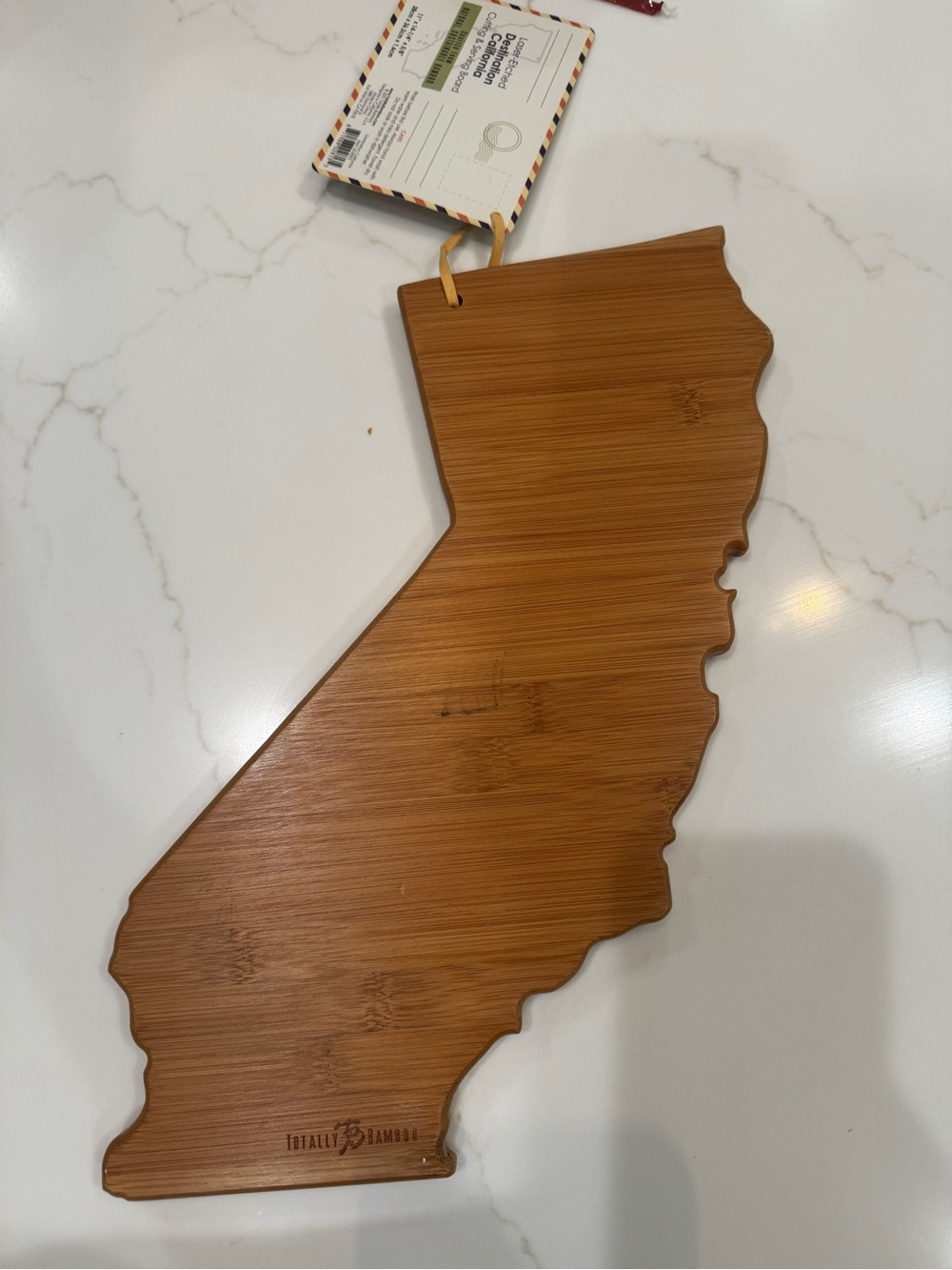 BAMBOO California cutting board or serving board. - Picture 2 of 4